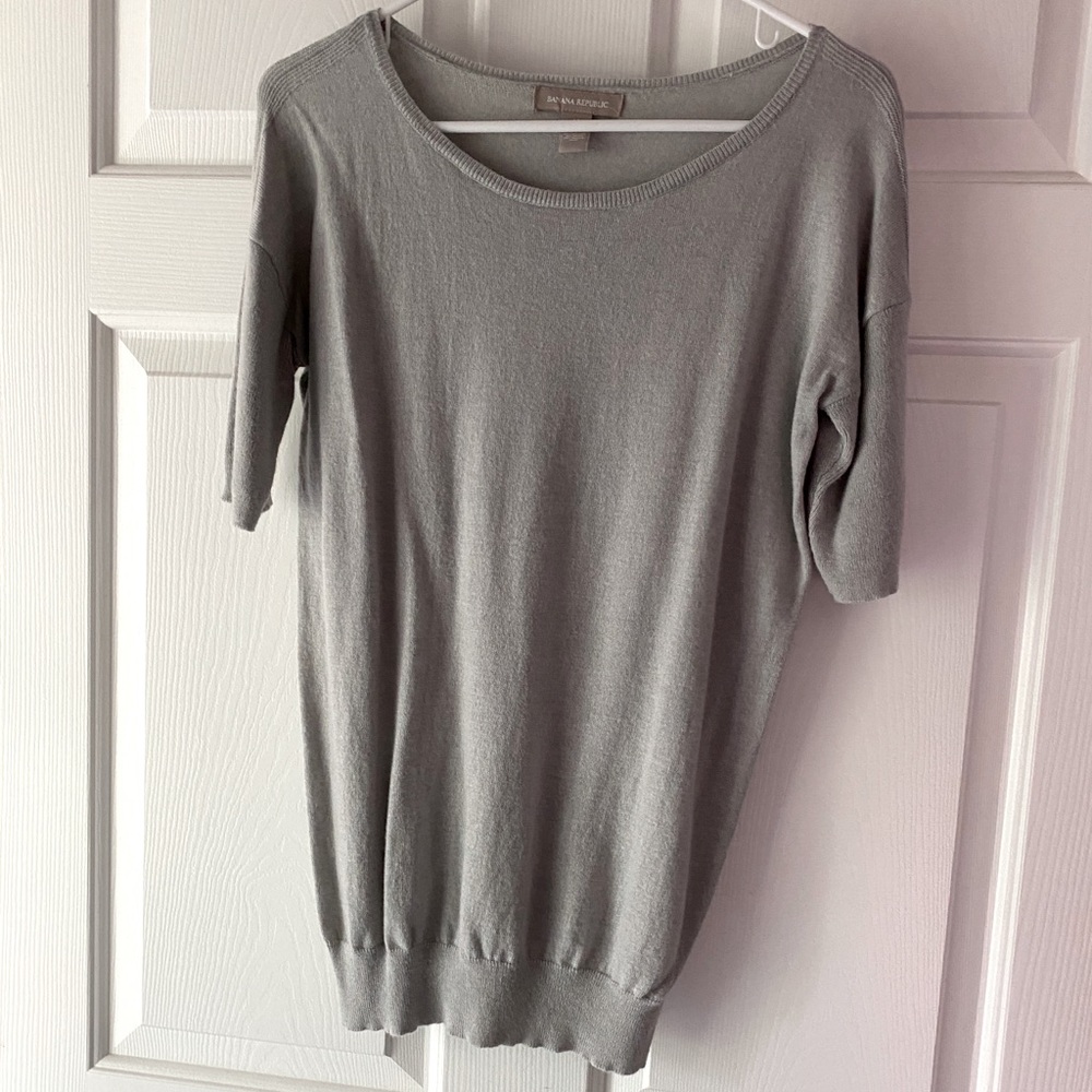 2/$25: Short Sleeve Sweater from Banana Republic